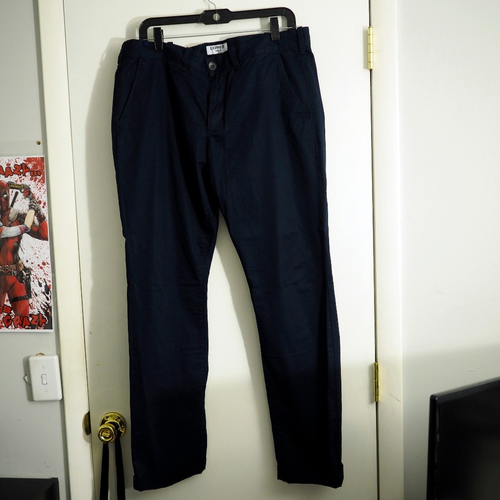 Express slim fit chinos